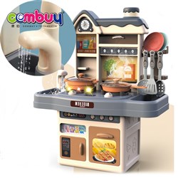 CB985295 CB985296 - Cooking game pretend play electric lighting music kids spraying kitchen toy